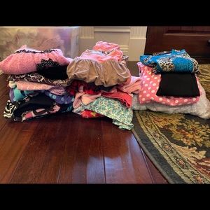 Bundle of girls clothes 2T-4